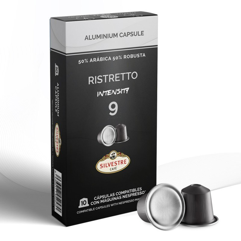 Ristretto 10 Cápsulas compatibles Aluminio - Café Silvestre